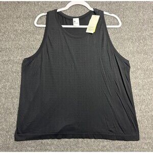 All In Motion Men's Tank Top Workout Shirt Black 2XL